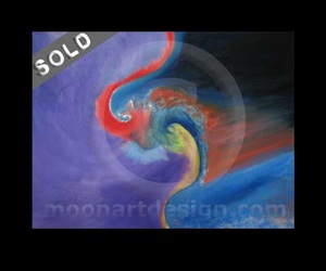 abstract painting by mimo art