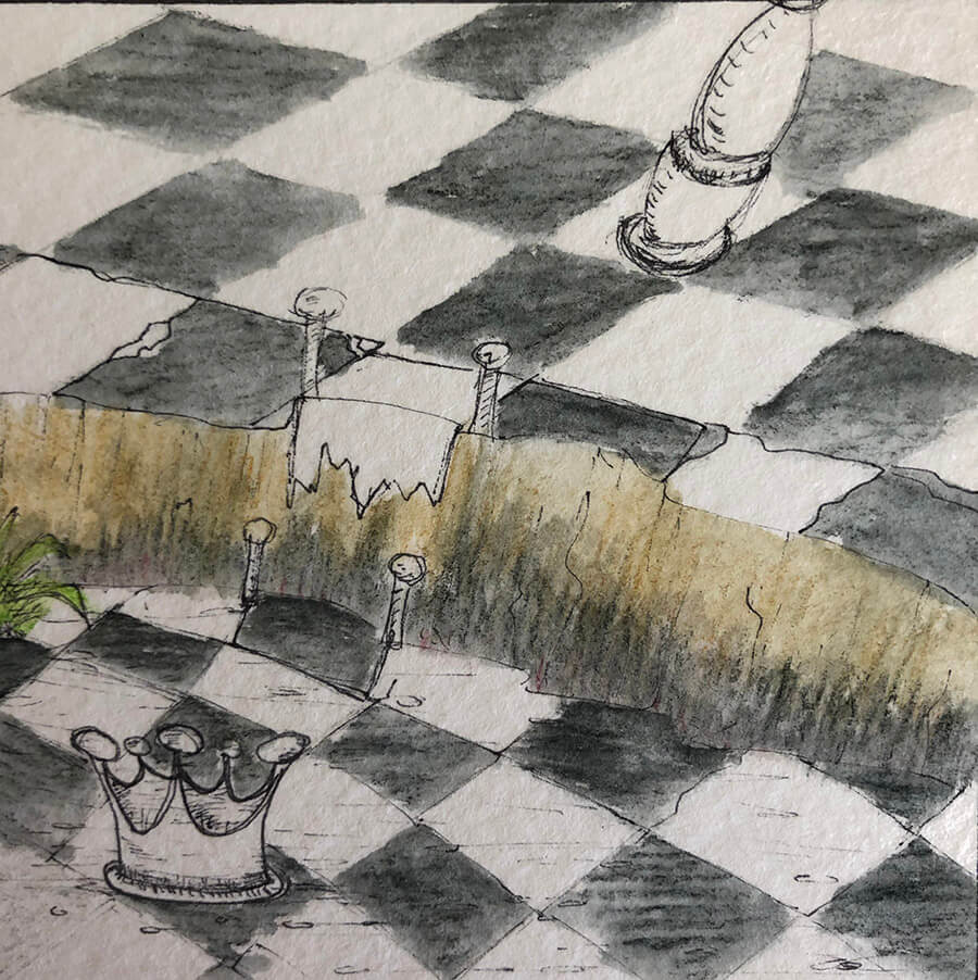 chesst art illustration by mimoart