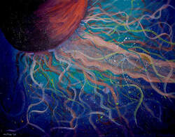 jellyfish wall art